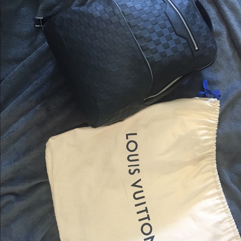 Black Louis Vuitton Backpack